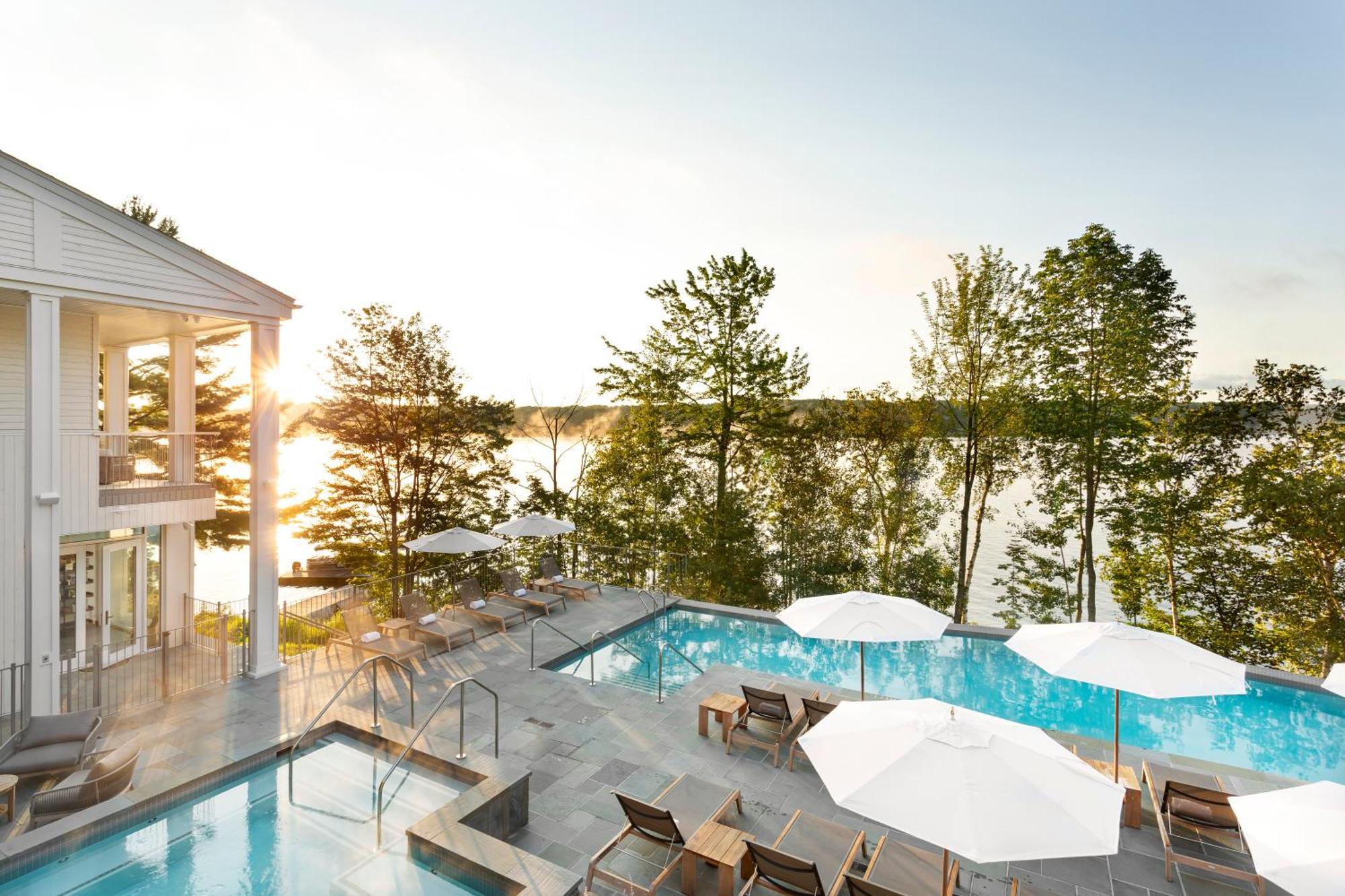 Manoir Hovey, Relais & Chateaux 노스해틀리 외부 사진