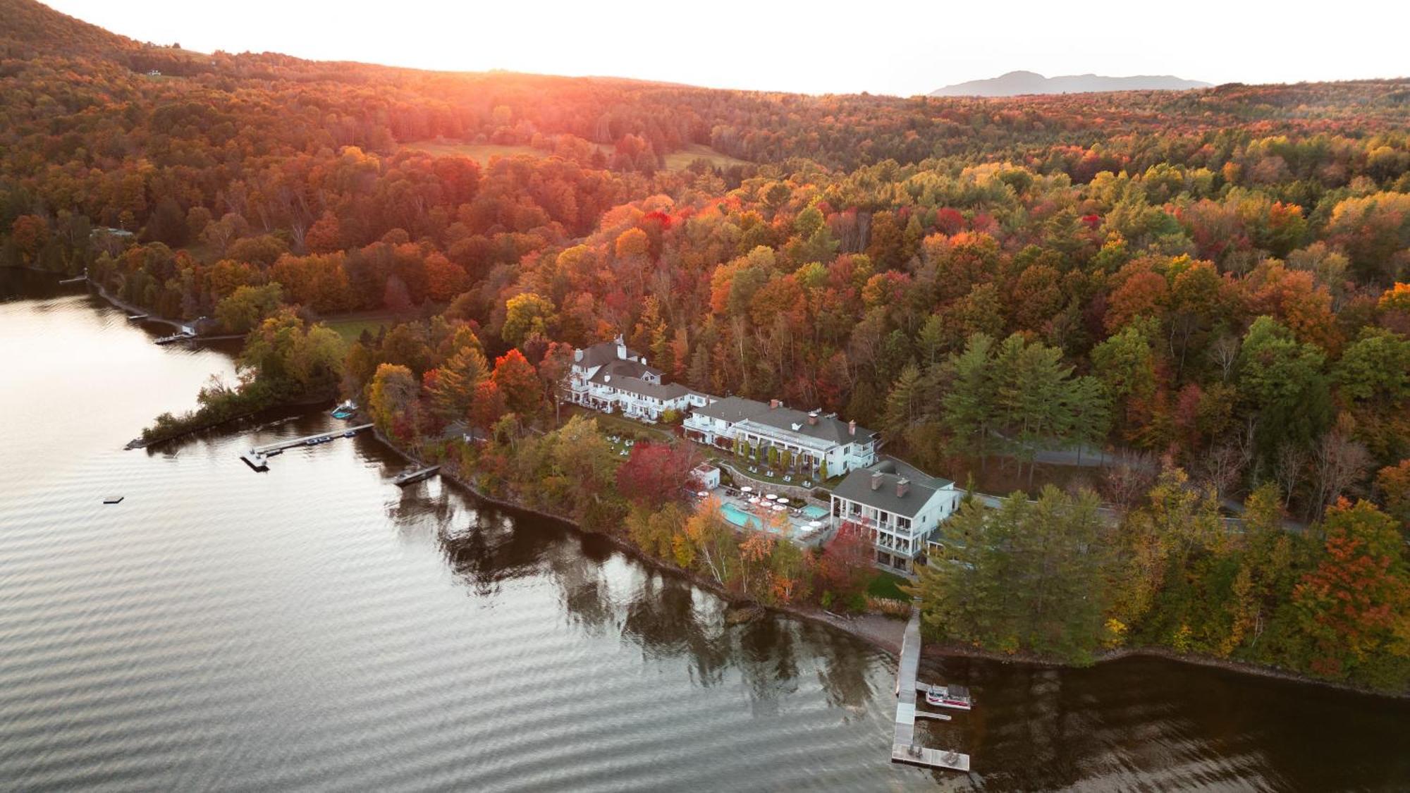 Manoir Hovey, Relais & Chateaux 노스해틀리 외부 사진