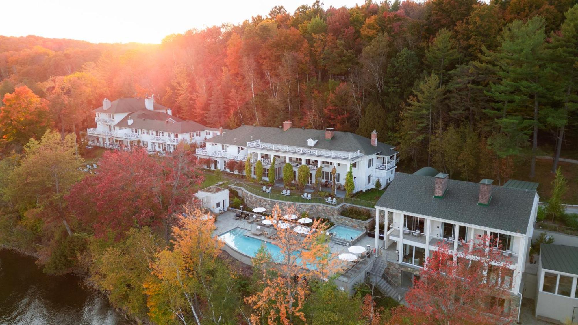 Manoir Hovey, Relais & Chateaux 노스해틀리 외부 사진
